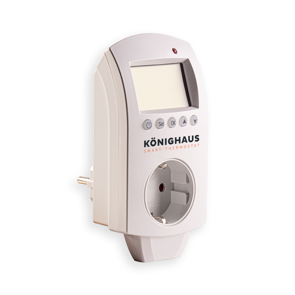 Smart Home Steckdosenthermostat - Könighaus Infrarot ®