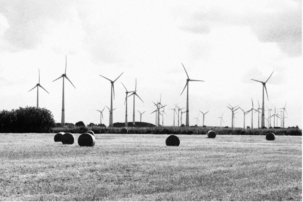 Ökostrom gewonnen durch Windenergie