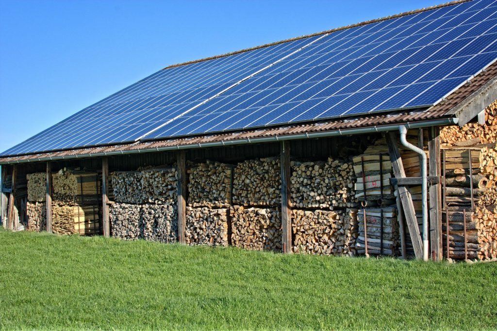 Solarenergie auf dem Hausdach